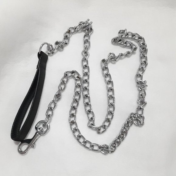 NWOT 60" Metal Chain Dog Leash - Picture 1 of 1